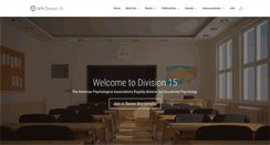 Desktop Screenshot of apadiv15.org